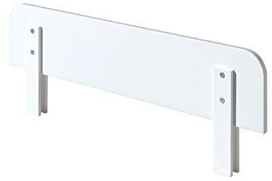Vipack LASRBE14 Lara Bett-Herausfallschutz MDF weiß lackiert 90 x 2 x 20 cm