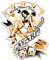 Retro Vintage Aufkleber -Finest Folia Sticker Old School Ace Kult Rockabilly (#10 Every Man`s Ruin)