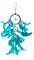 40cm x 9cm Dreamcatcher Traumfänger Türkis Jungs Kinderzimmer Blau