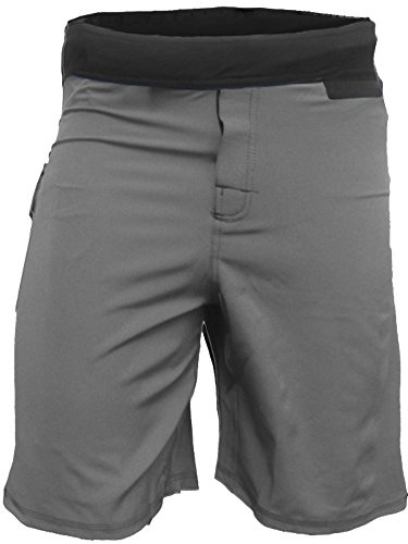 Epic MMA Gear WOD Shorts for Men Agility 4.0 (34, Grey)