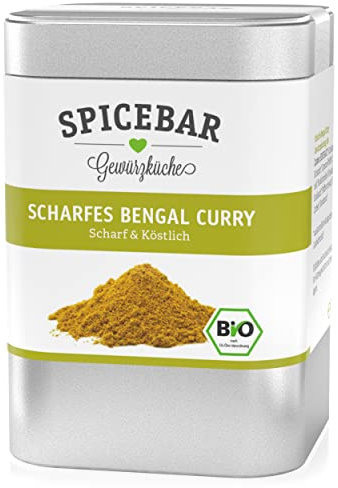 Spicebar Scharfes Bengal Curry, Gewürz in Bio Qualität (1 x 70g)