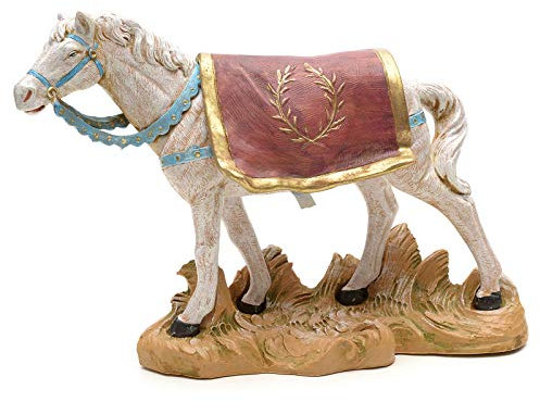 Holyart Weisses Pferd Fontanini 19 cm