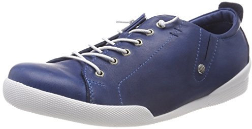 Andrea Conti Damen 345724 Sneaker, Blau Jeans, 41 EU