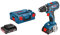 Bosch Professional Trapano Avvitatore a Batteria GSR 18V-28, 2 Batterie da 2.0 Ah, 18 V, Coppia di Serraggio 63 Nm, Valigetta L-BOXX