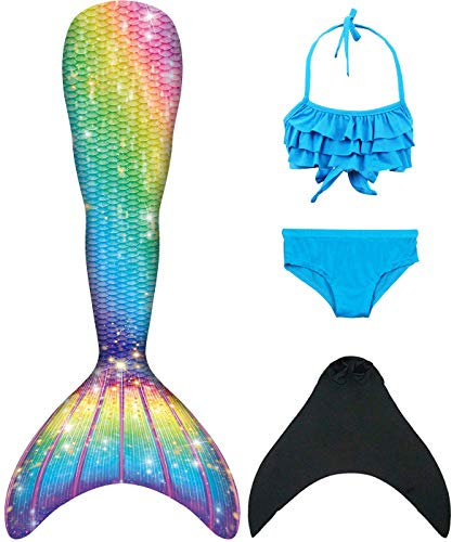 shepretty meerjungfrauenflosse mädchen Neuer Mermaid Tail Badeanzug für Erwachsene und Kinder,jcka09+46xiao-130