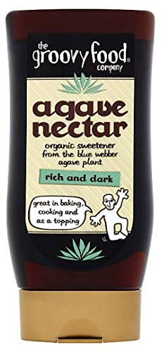Groovy Foods Organic Rich and Dark Agave Nectar, 250 ml