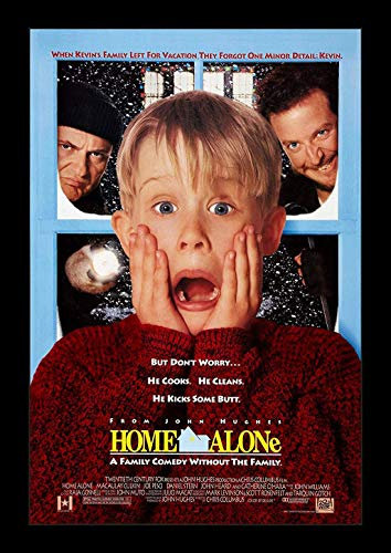 Poster affiche Home Alone Klassischer 90er Film