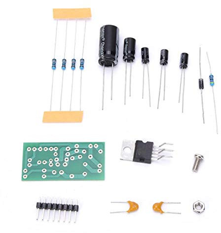 2 Set kit Scheda amplificatore Mono Kit Scheda PCB TDA2030A Accessori Audio Componenti Elettronici fai-da-te 18W