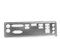 Gintai Motherboard Backplate I/O Shield Ersatz für ASUS Prime H270-PLUS & Prime H270M-PLUS
