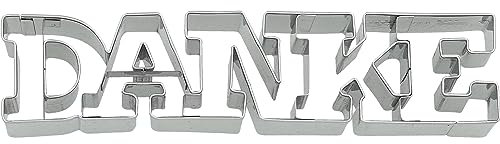 Birkmann, XXL Ausstechform DANKE, 15,5 cm, 198852