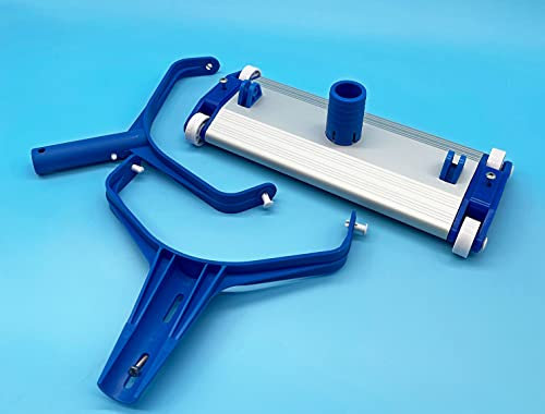 PI Carro Limpiafondos Aluminio - Fijación Clip y Palomilla | Limpiafondos Piscina | Accesorios Piscina | PoolIberica