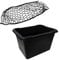 Allgreen Grab Box Black 55L & Black Stretch String Net Cover