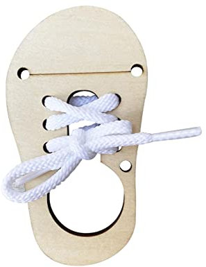 Amagogo Hölzernes Montessori Beschäftigungsbrett, Aktivitäten, Sensorisches Spielzeug, Motorische Fähigkeiten, Frühe Bildung, Lernen, Ihre Schuhe zu Binden