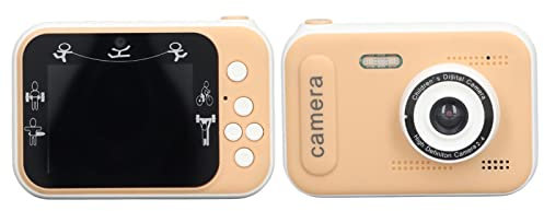 Kinderkamera, Kinder-Selfie-Kamera, 20 MP 2,4-Zoll-Bildschirm, Hochauflösende USB-Lade-PVC-Hülle, Digitale Videokamera mit Umhängeband
