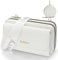 HNOOM Sac Bandoulière Femme Pochette Telephone Portable en Cuir PU Sac Téléphone Portable Femme Mini Pochette Porte Carte Épaule Portefeuille avec Porte Monnaie et Bandoulière Amovible (Blanc)