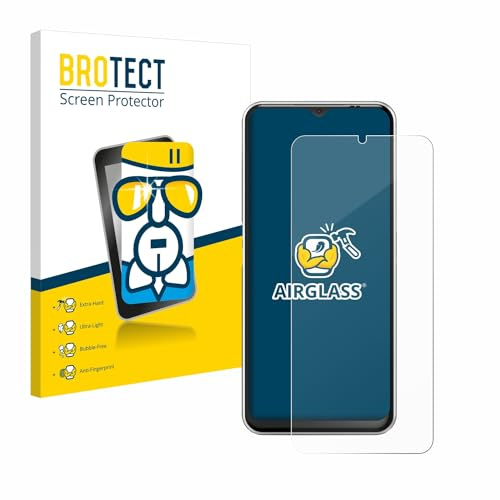 BROTECT Schutzglas für Emporia Smart 6 Schutzfolie Panzer Folie Glas Displayschutz Made in Germany [Kratzfest 9H, Anti-Fingerprint,Transparent]