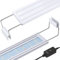 PYPABL Rampe LED Aquarium à Spectre Complet, 30-60cm Lumière Classique pour Aquarium avec Minuterie, Lumière pour Plantes Aquarium avec Supports Extensibles Stables (40-60cm)