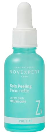 NOVEXPERT Zink Peeling-Pflege gegen Unreinheiten und vorzeitige Hautalterung, 30ml