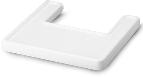 Home Stuff ANTILOP White High Chair Tray for Baby Finger Foods Placemat, Silicone Mat, Dishwasher Safe for Toddler and Babies