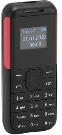 Goshyda Handy, Kompaktes Design, Dual-Nano-SIM-Karten, Geringere Strahlungsrate, Eingebauter Lithium 57 G, mit Ladekabel, Zum Schutz Schwangerer Frauen und Kinder vor Strahlung