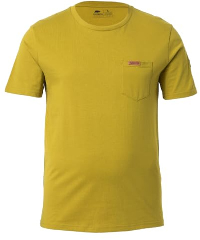 FORSBERG T-Shirt mit Brusttasche hochwertige Materialien hohe Passform