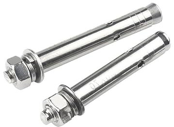 ORANXIN M14 x 100mm 1 Pcs Rostfreier Stahl 304 Dehnungsbolzen für Beton Wand Befestigung Ankerbolzen Extern Expansionsrohr Explosion ziehen Schrauben