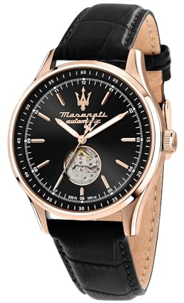 Maserati Herrenuhr, Automatik, Analog, 42 mm, SORPASSO-Kollektion, Geschenk für Männer R8821124001