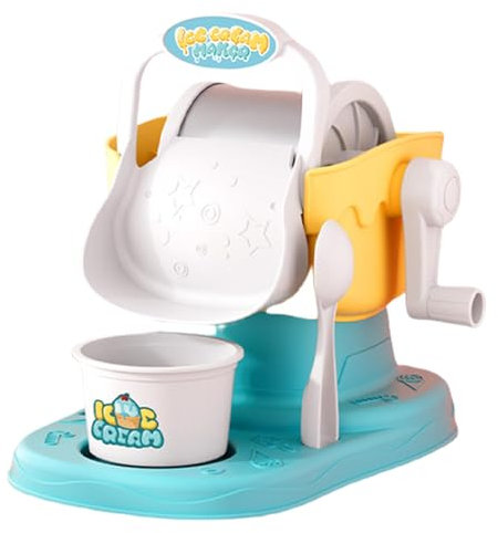 Gelatiera - Gelatiera, macchina per gelato morbido | Produttore di yogurt, pronto all'uso, facile da pulire, gelatiera manuale per bambini, gelatiera per bambini, macchina per il gelato morbido