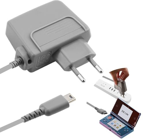 Ladegerät für Nintendo DS Lite 1.1m Ladekabel kompatibel mit DS Lite 100-240V 50-60Hz 450mA Reise Charger Kabel Ladegerät Power Adapter für DS Lite, Ladekabel für DS Lite