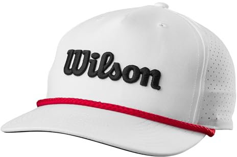 Wilson Mixte De Corde Capuchon, Blanc, Taille Unique EU