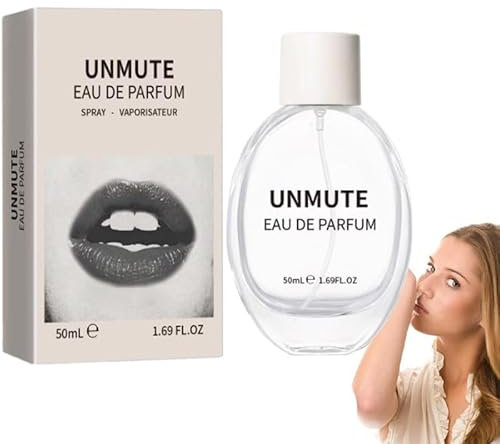 Unmute Eau De Parfum, Duft Langanhaltend 50ml, Unmute Parfüm Frauen, Einzigartiger Duft - Parfüm für Frauen Mädchen Tägliches Date (1pcs)