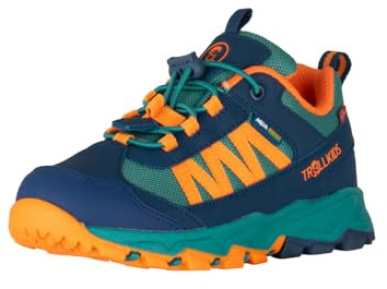 Trollkids Kids Tronfjell Hiker Low 28, sea Green