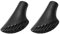 OUDQFCJ 2 unidades de bastones de marcha nórdica, amortiguadores de goma, almohadillas antivibración para bastón, goma antideslizante, bastones de senderismo nórdico, diámetro de 11 mm