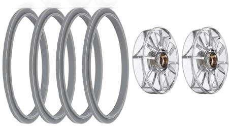 Lot de 6 joints d'étanchéité de rechange pour mixeurs - Pour différents modèles - 600 W - 900 W