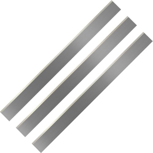 XZZQDZSWMN 3pcs TCT Planer Blades 400mm Width 35mm Thickness 3mm for Electric Thicknesser
