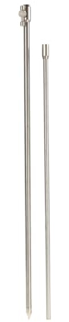 Aumotop Erweiterbarer Angel-Bankstick aus Aluminium für Bissanzeiger, Universelle Rutenhalterauflage, für Angelgeräte, 55–100 cm Verstellbarer Bankstick