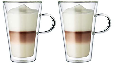 Bodum CANTEEN 2-teiliges Gläser-Set (Doppelwandig, Isoliert, Spülmaschinengeeignet, 0,4 liters) transparent