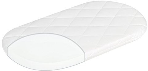 Julius Zöllner Allegro 70x37 cm – Babymatratze für den Stubenwagen - ideal für Neugeborene – Made in Germany - schadstoffgeprüft und für Allergiker geeignet, atmungsaktiv, sehr guter Liegekomfort