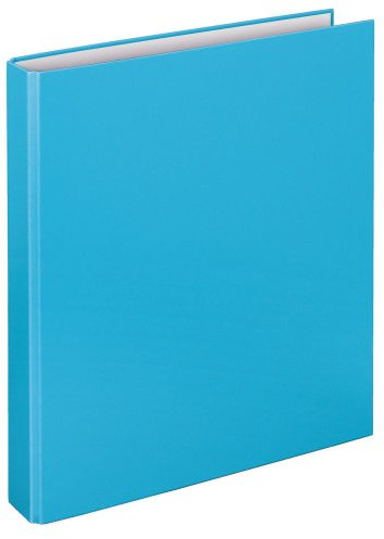 Veloflex 1143053 - Ringbuch Basic A4, PP kaschiert, 4-D-Ring-Mechanik, 25 mm Füllhöhe, lichtblau
