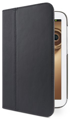 Belkin Multi Tasker Pro - Funda para Tablet Samsung Note 8.0 (Soporte de sobremesa, Resistente a rayones, Resistente a Golpes), Negro
