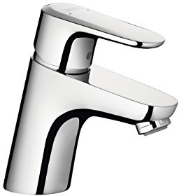 hansgrohe Ecos Mitigeur de lavabo avec tirette et vidage, chromé, 14080000