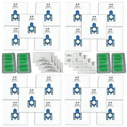 Miele GN Hoover Bags TT5000 S5210 S5211 S5261 Cat & Dog Vacuum Cleaner Bags x 20 + 20 Fresheners