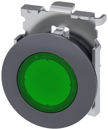 Siemens SIRIUS ATC Taster 22 mm Metall/A Matt Grün Ring/Front oder nachhaltiges