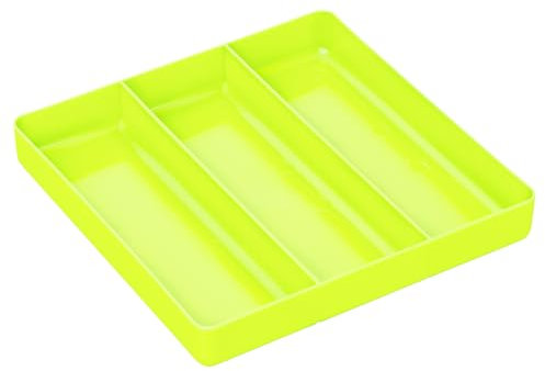 Ernst Manufacturing Werkzeugkastenablage: stapelbares Organizer-Tablett mit 3 Fächern – ideal für Handwerk, Mechaniker, Elektriker, Klempner, Haushalt, Hobby – strapazierfähig – hergestellt in den USA