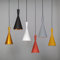 LEDKIA LIGHTING - Lennon Hängeleuchte | Kegelförmiges Design | Höhenverstellbares Kabel | E27 LED-kompatibel | Aluminium, Weiß