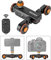 NEEWER 3 Räder Drahtloser Videokamera Stativ Dolly,3 Gang Motorisierte Elektrische Schiene Dolly Auto mit Fernbedienung,Kompatibel mit DSLR Kamera Camcorder Gopro iPhone Smartphone(Schwarz)