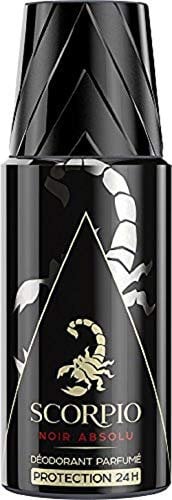 Scorpio – Deodorant für Herren – Schwarz Absolu – Zerstäuber 150 ml – 1 Stück