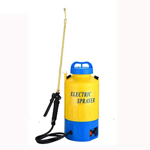 LTLCLZ Eléctrica Pulverizador ULV Fogger, Portátil Bomba Mochila Pulverizador 2 Tipos De Columna De Agua Batería De Litio Pulverizador Multifunciona,8L