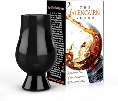 Glencairn Black Whisky Glass in Gift Carton, Set of 2