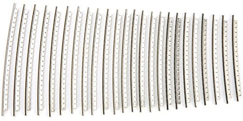 24-tlg. Bunddraht Edelstahl Gitarrenbund-Kabelsatz 2,7 Mm Gitarrenbund-Drahtrolle E-Gitarrenteile für Fender -Ersatzzubehör